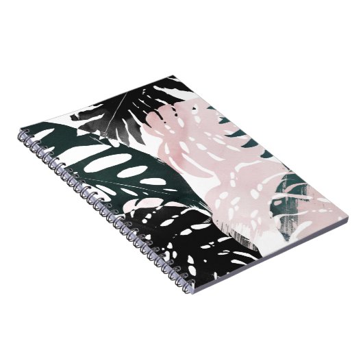 Paradise Palm Fronds Notizblock (Rechte Seite)