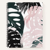 Paradise Palm Fronds Notizblock (Vorderseite)