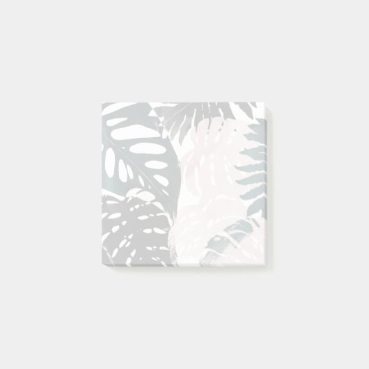Paradise Palm Fronds Post-it Klebezettel (Vorderseite)