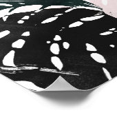 Paradise Palm Fronds Poster (Ecke)