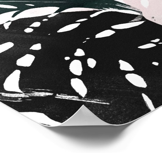 Paradise Palm Fronds Poster (Ecke)