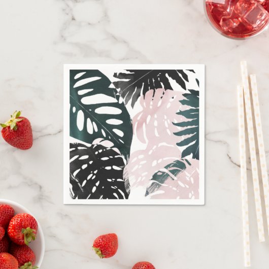 Paradise Palm Fronds Serviette (Beispiel)