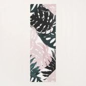 Paradise Palm Fronds Yogamatte (Rückseite)