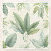 Paradise Palms Glasuntersetzer (Vorderseite)