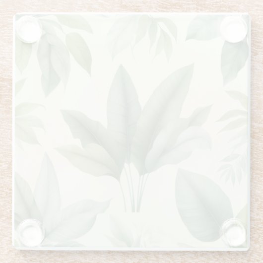 Paradise Palms Glasuntersetzer (Rückseite)