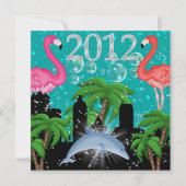 Paradise Party in Style Bright Lights - SRF Einladung (Vorderseite)