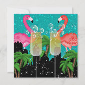 Paradise Party in Style Bright Lights - SRF Einladung (Vorderseite)