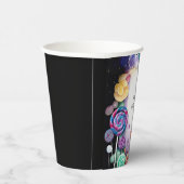 Paradise Pastel Candyland Birthday Pappbecher (Rechts)