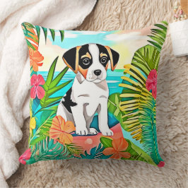 Paradise Puppy Design Kissen