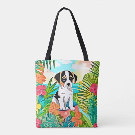 Paradise Puppy Design Tasche (Rückseite)