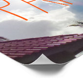 Paradise Resort Poster (Ecke)