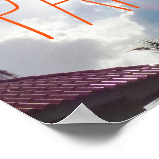 Paradise Resort Poster (Ecke)