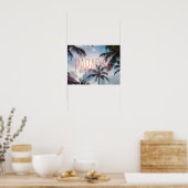 Paradise Resort Poster (Küche)