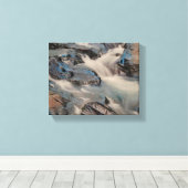 Paradise River on a Stretched Canvas Print Leinwanddruck (Insitu (Holzboden))