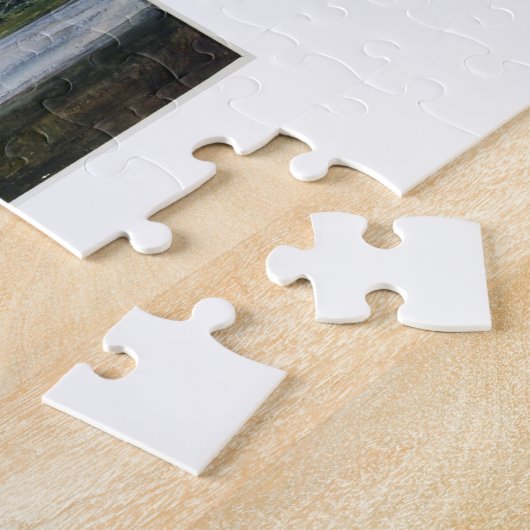 Paradise Rocks - Rhode Island - John La Farge Puzzle (Seite)