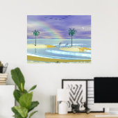 Paradise Shore Poster (Heimbüro)