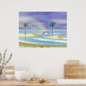 Paradise Shore Poster (Küche)