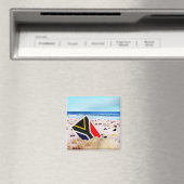 "Paradise South Africa" JTG Art Magnet (In Situ (Geschirrspüler))