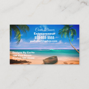 Paradise Standard Business Card Visitenkarte