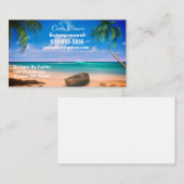 Paradise Standard Business Card Visitenkarte (Vorne/Hinten)