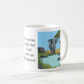 Paradise to do list: Elephant Kaffeetasse (VorderseiteRechts)