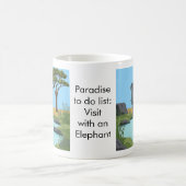 Paradise to do list: Elephant Kaffeetasse (Mittel)