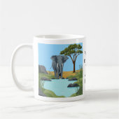 Paradise to do list: Elephant Kaffeetasse (Links)