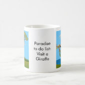 Paradise to do list: Giraffe Kaffeetasse (Mittel)