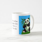 Paradise to do list: Panda Kaffeetasse (VorderseiteRechts)