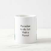 Paradise to do list: Parrot Kaffeetasse (Mittel)