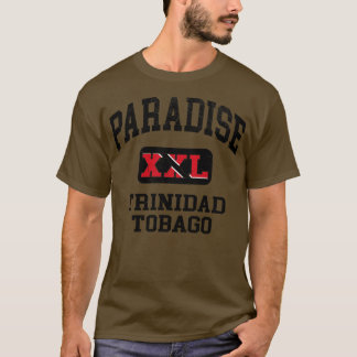 Paradise Trinidad und Tobago XXL Athletic Design T-Shirt
