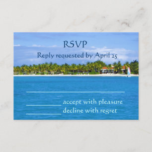 Paradise UAWG RSVP Karte