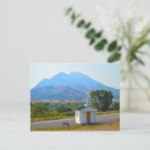 Paradise Valley Kapelle, Montana Postkarte (Stehend Vorderseite)