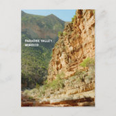 Paradise Valley, Morocco Travel photo Postkarte (Vorderseite)