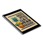 Paradise Vibes Shoots Notizblock (Rechte Seite)