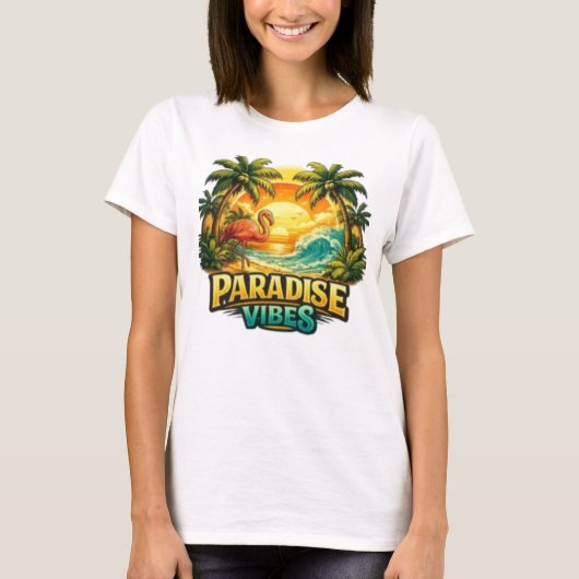 Paradise Vibes T-Shirt (Vorderseite)