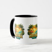 Paradise Vibes Tasse (Vorderseite Links)