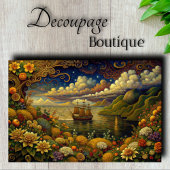 Paradise Voyage Decoupage Seidenpapier