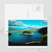 Paradise Vulkansee Postkarte (Vorne/Hinten)