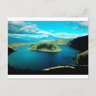 Paradise Vulkansee Postkarte