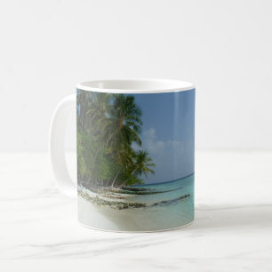 Paradise White Coffee Tasse