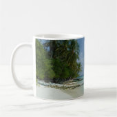 Paradise White Coffee Tasse (Links)