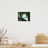 Paradise Window Poster (Küche)