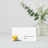 Paradisienvogel - Begleiter-Platzkarten Platzkarte (Stehend Vorderseite)