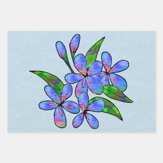 Paradisio Geschenkpapier Set (Vorderseite 3)