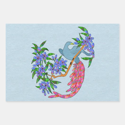 Paradisio Geschenkpapier Set (Vorderseite)