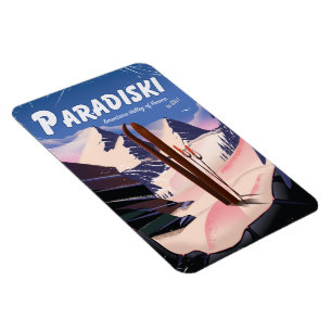 Paradiski Tarentaise Valley , Frankreich , Skipost Magnet