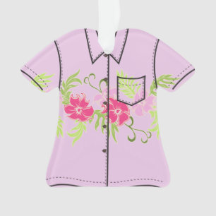 Paradiso Hawaiianischer Hibiskus Aloha Shirt Ornament