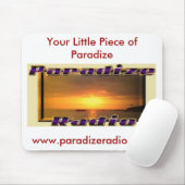 Paradize Radiomausunterlage Mousepad (Mit Mouse)