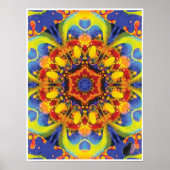 Paradox Kinetic Collage Kaleidoscope Poster (Vorne)